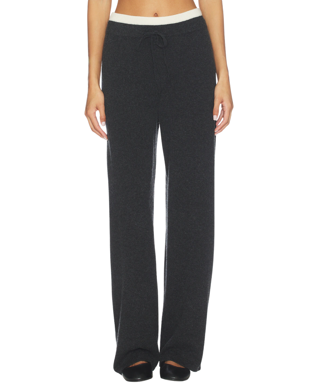 Artless Grey Knit Tove Layered Joggers