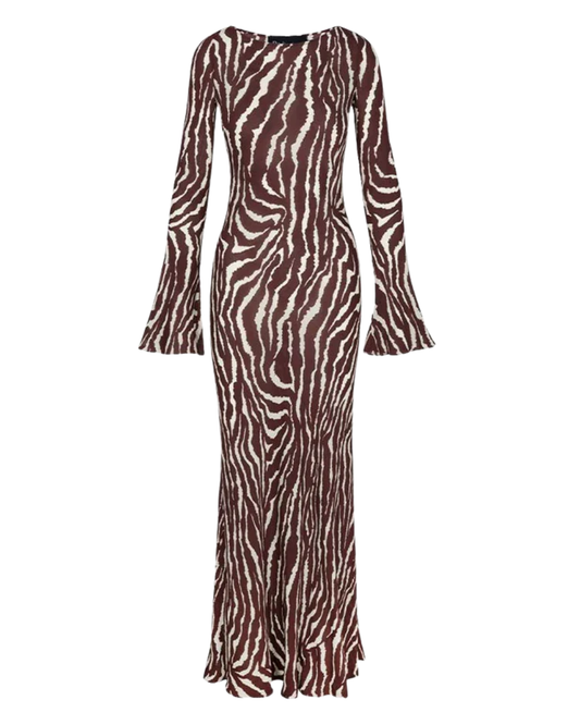 Realisation The Gia Animal Print Maxi Dress