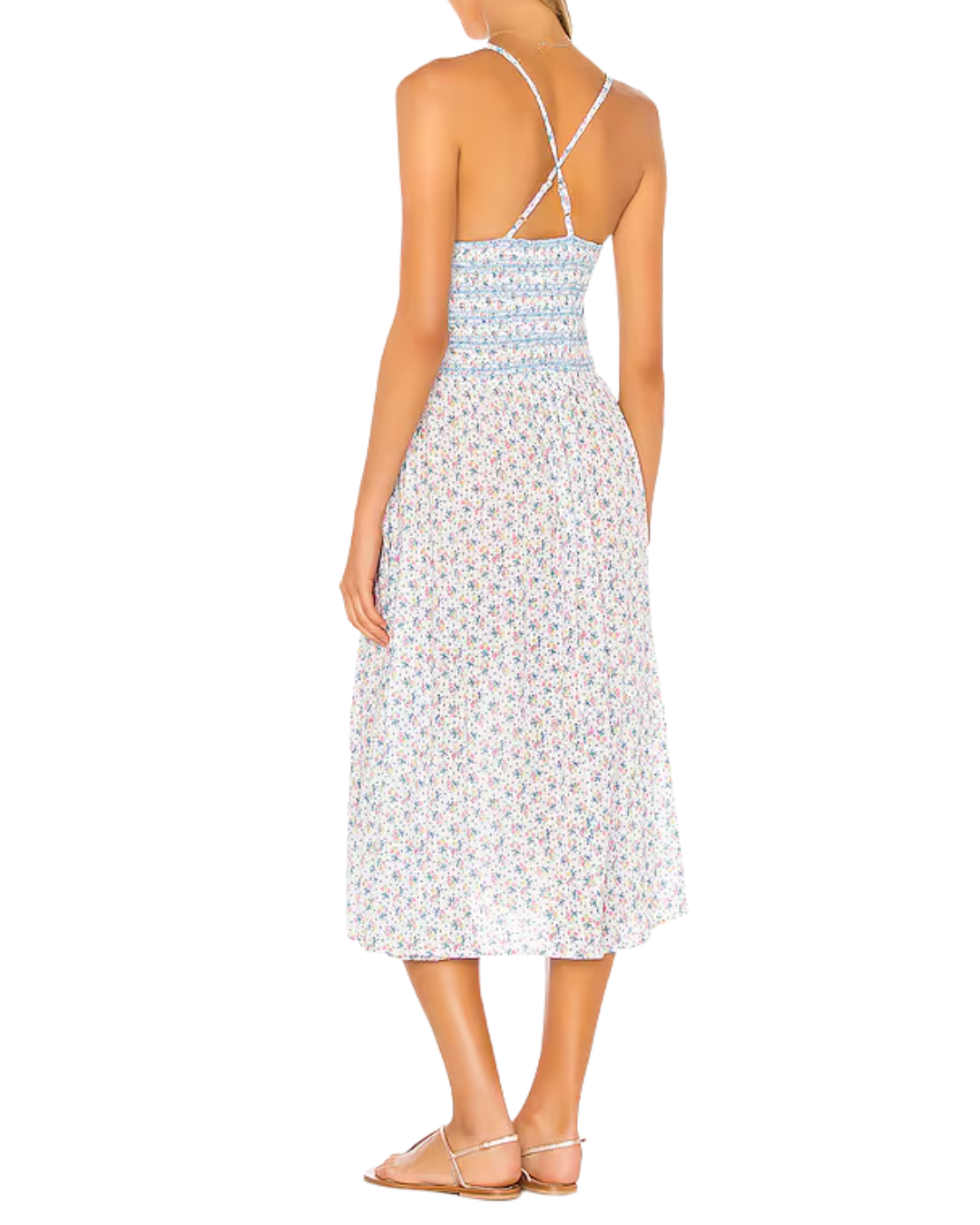 Loveshackfancy Canyon Dress Vista Blue