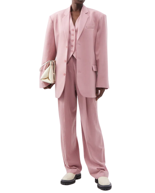 The Frankie Shop Pink 3 Piece Suit