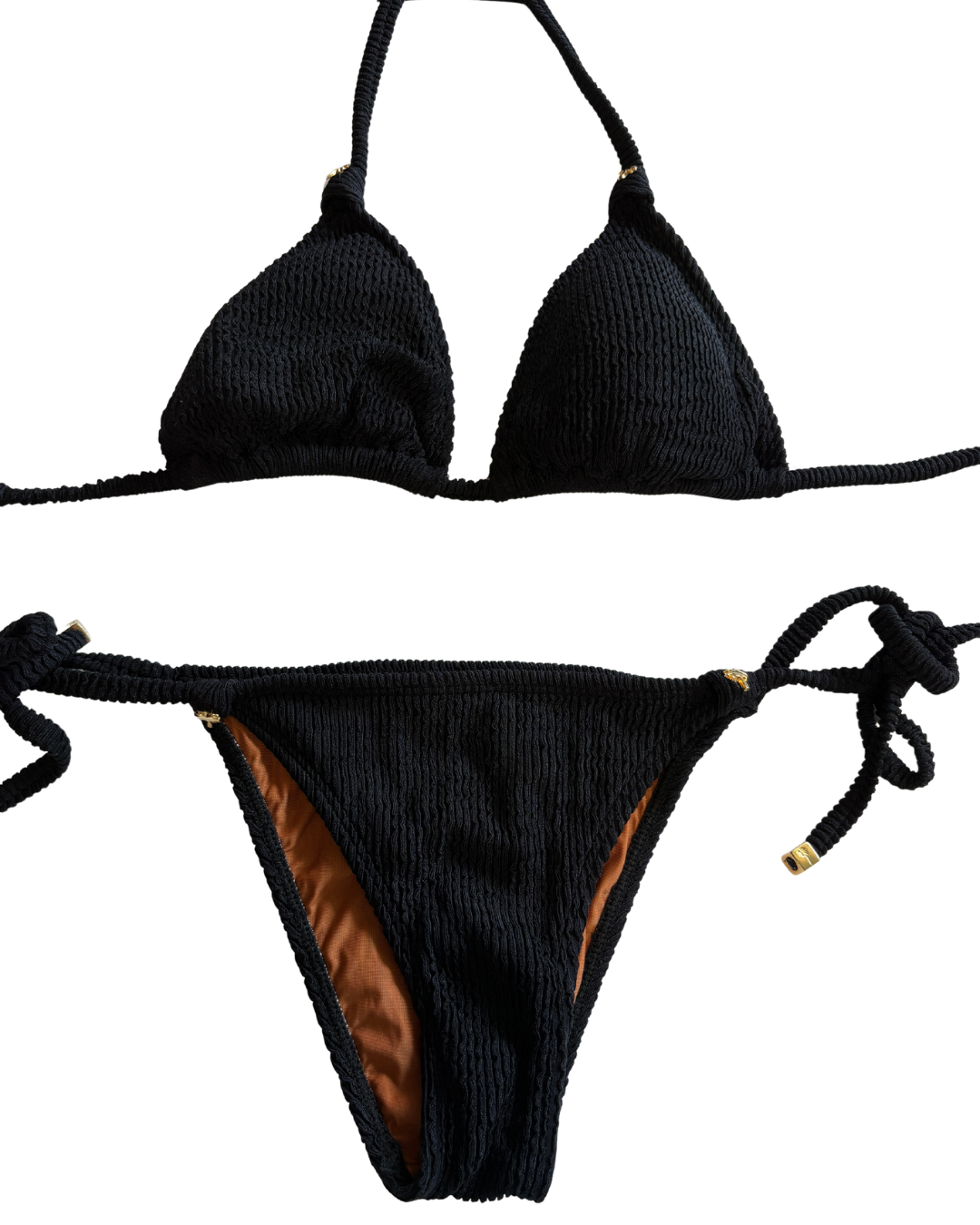 Agua De Coco El Mar Black Bikini
