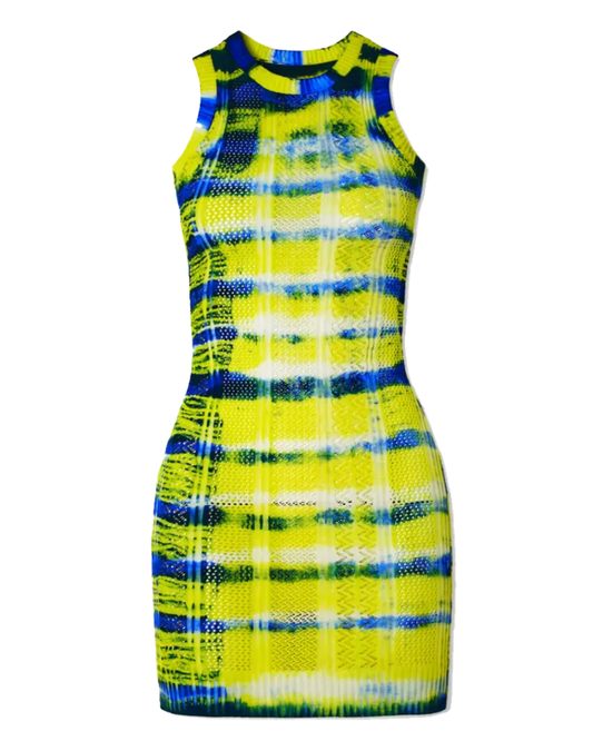 AGR Knit Tye Dye Bodycon Dress