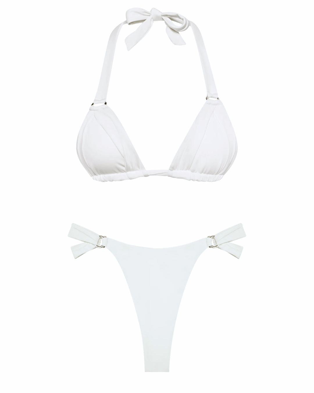 Monday Swim White Bikini