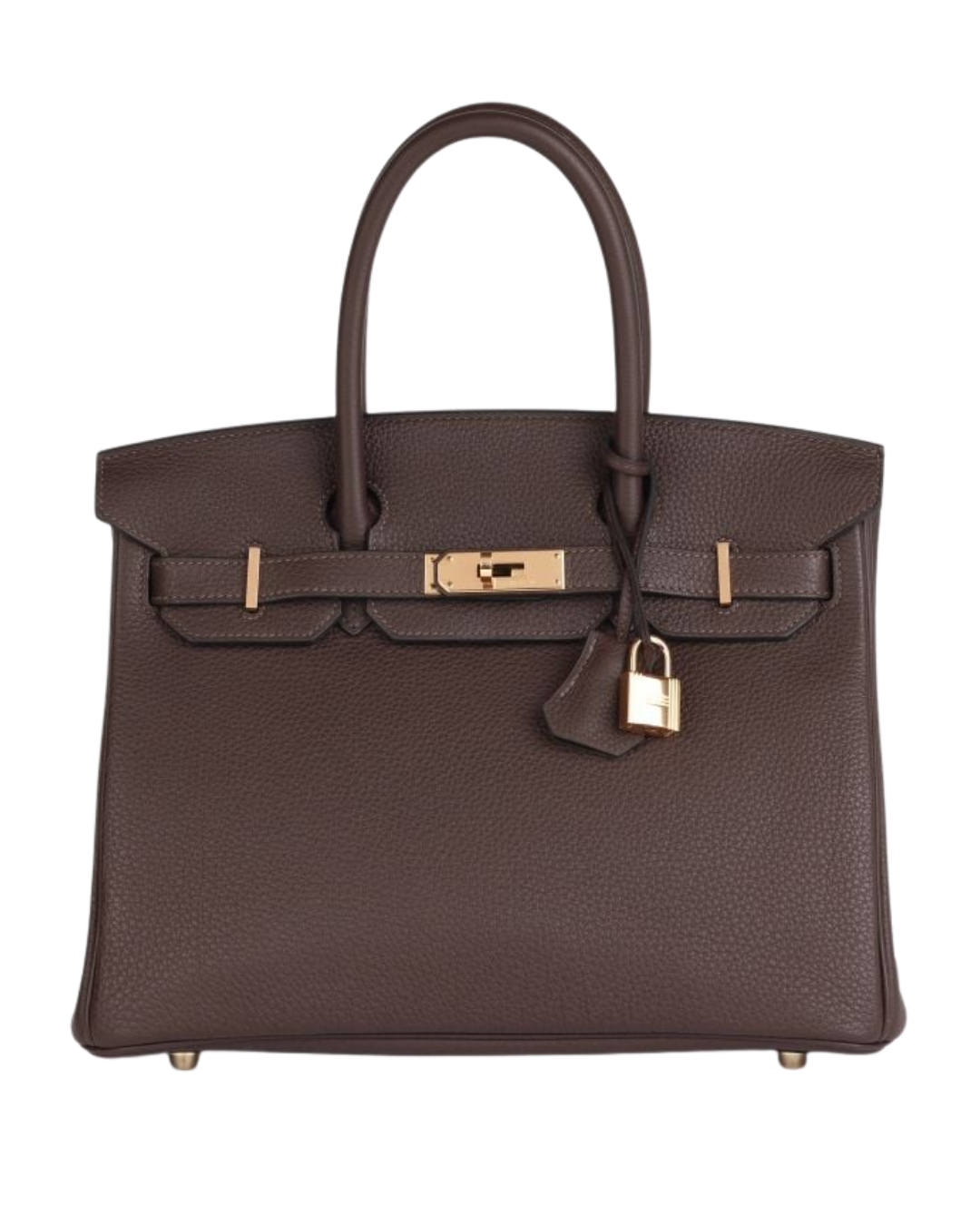 Hermès Chocolat Togo Leather Birkin 30cm Retourne