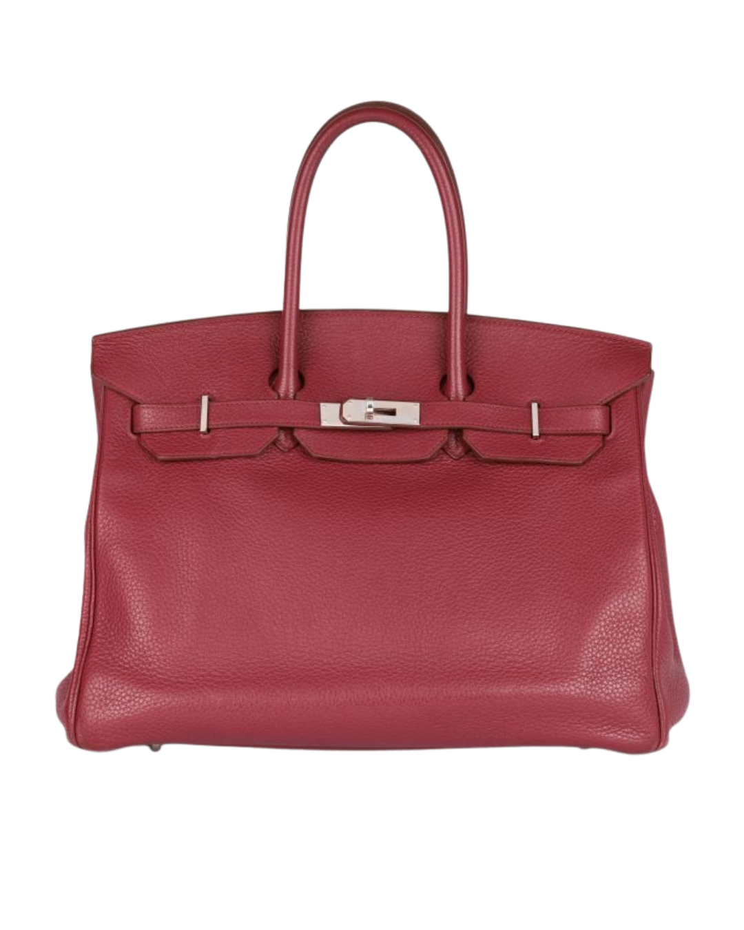 Hermès Rubis Clemence Leather Birkin 35cm Retourne