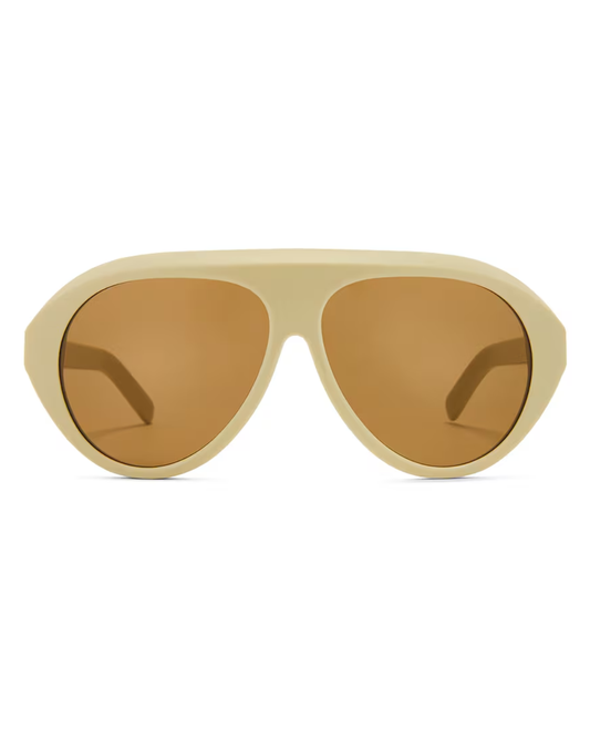 Past Midnight Cream The Icon Sunglasses