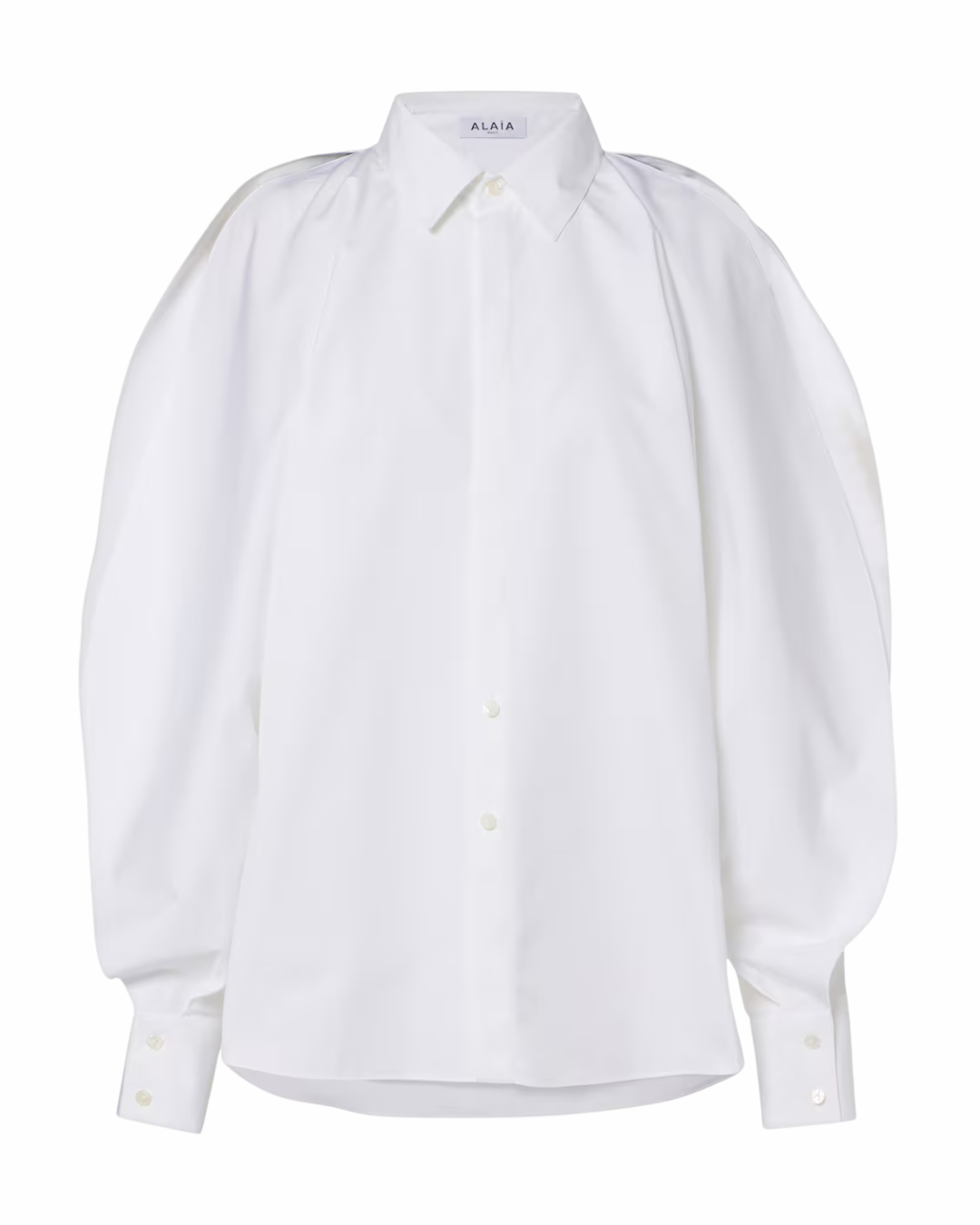Alaia White Cotton Shirt