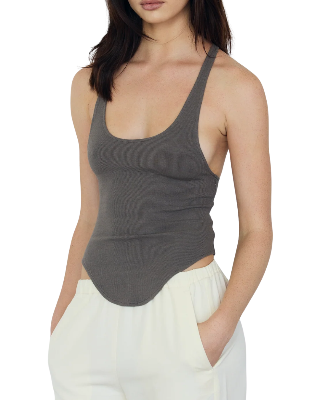 Artless Grey Haze Tank Top