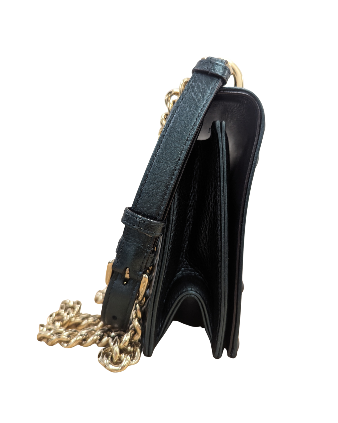 Christian Dior Diorama Bag Metallic Green