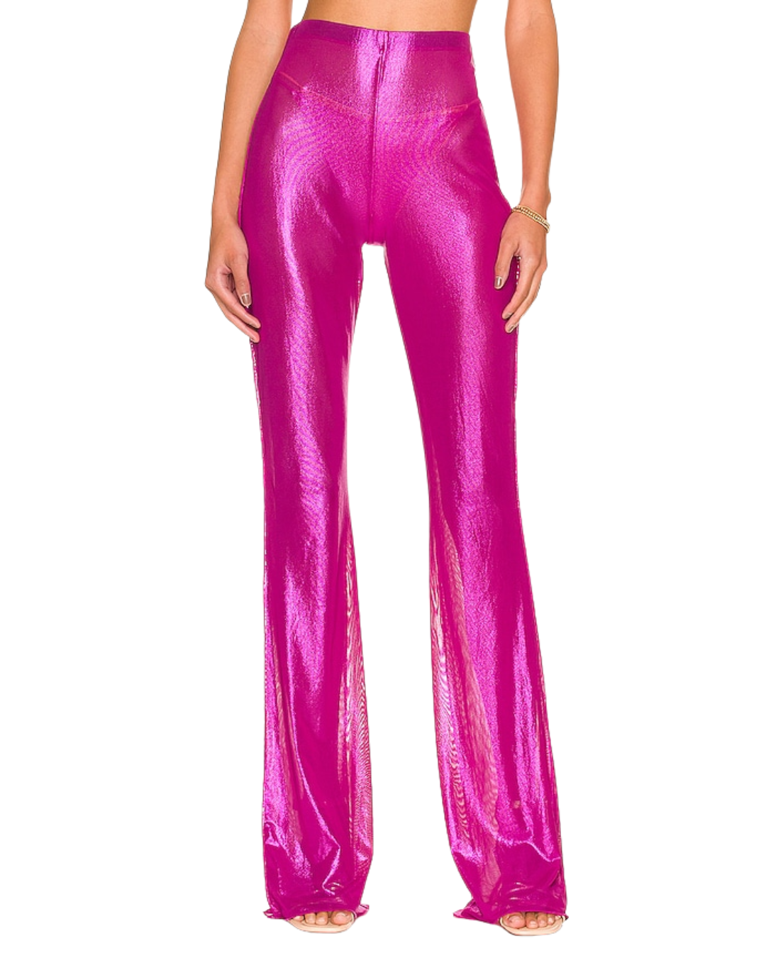 Oseree Pink Metallic Flares