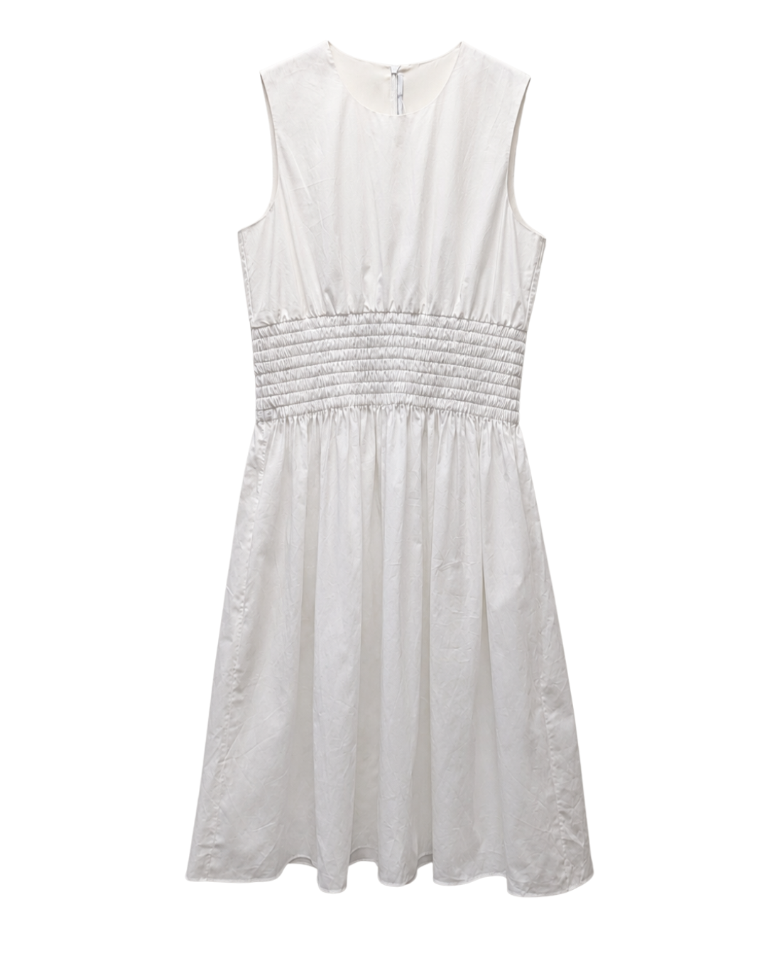 Rosetta Getty White Cotton Skater Dress
