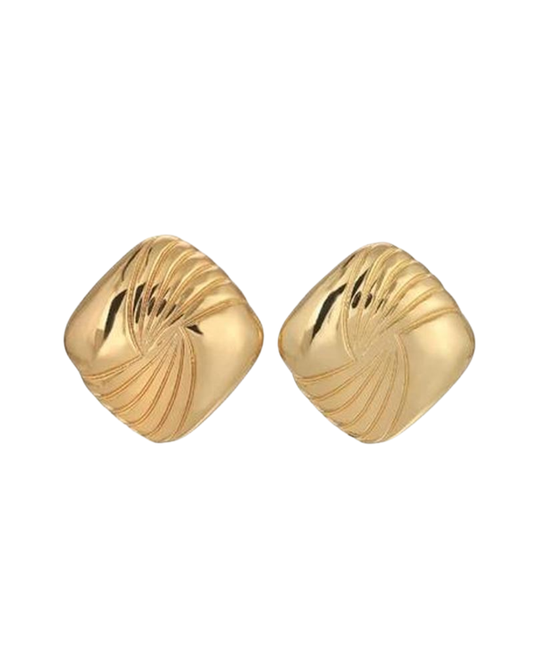 Heaven Mayhem Gold Tabi Earrings