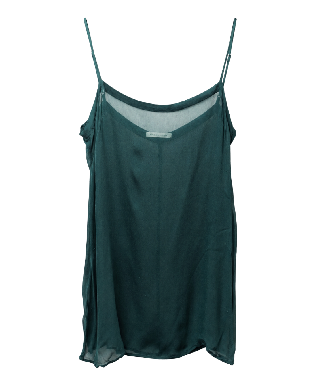 Isabel Marant Green Sheer Cami Top