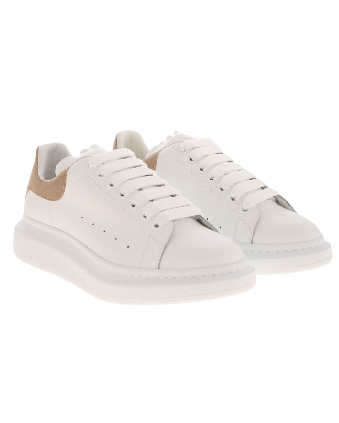 Alexander McQueen White Oversized Trainers
