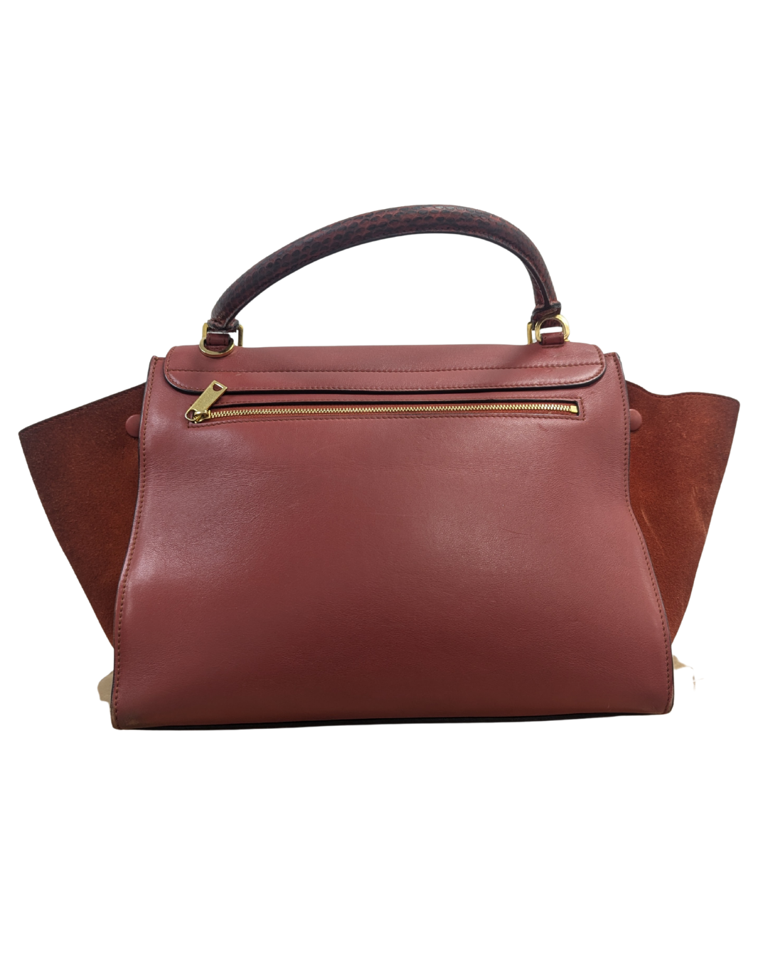 Celine Red Trapeze Bag