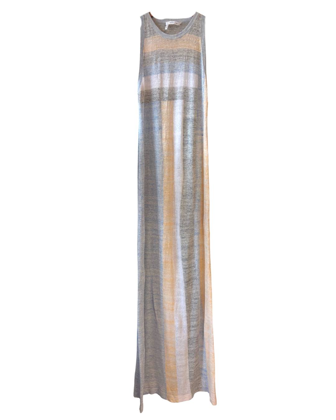 Derek Lam Blue Sleeveless Knit Maxi Dress