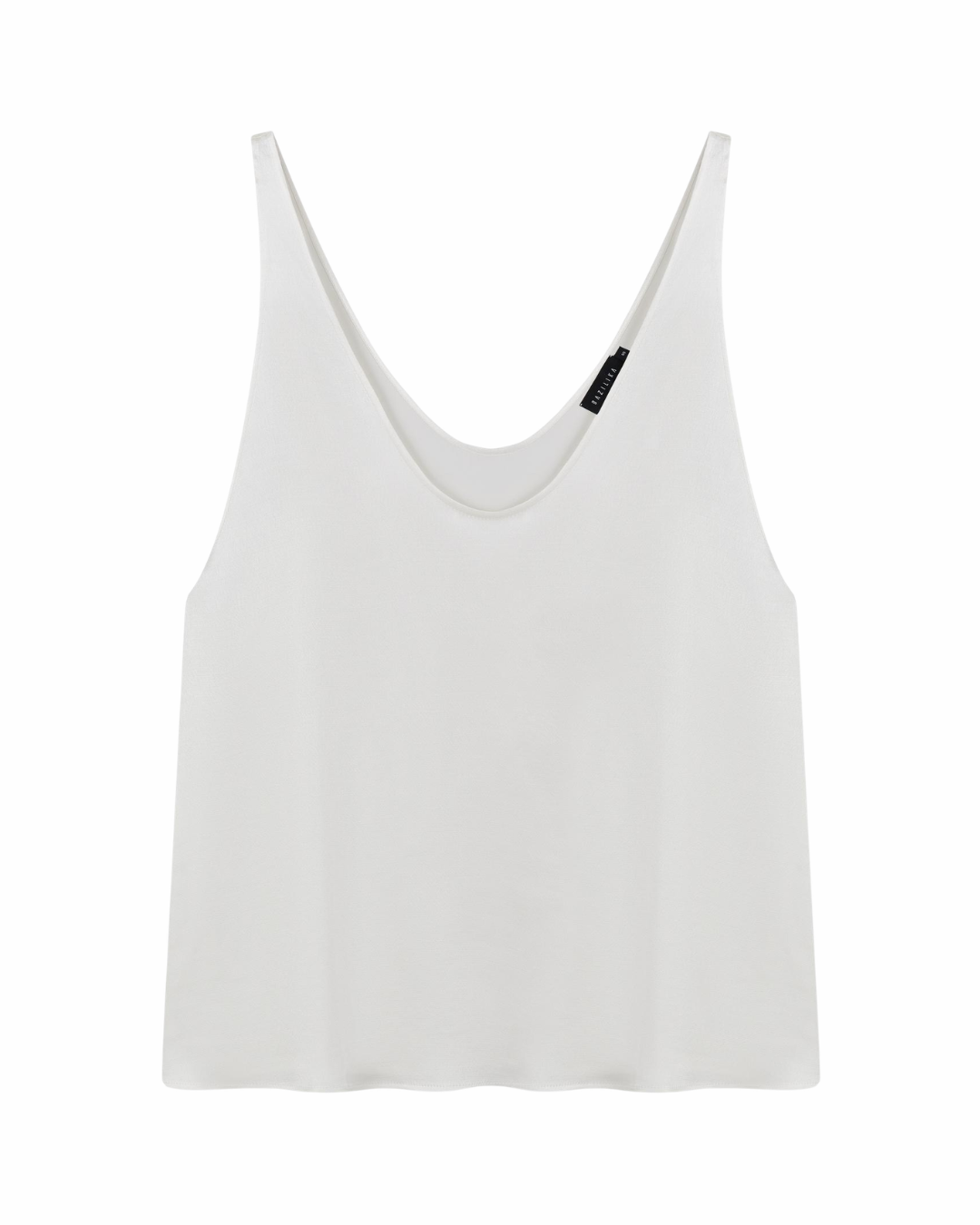 Bazilika White Satin Top