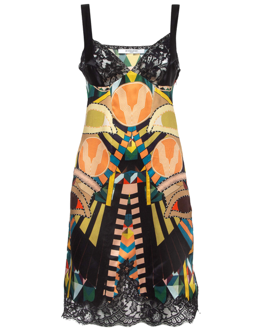 Givenchy Silk Geometric Slip
