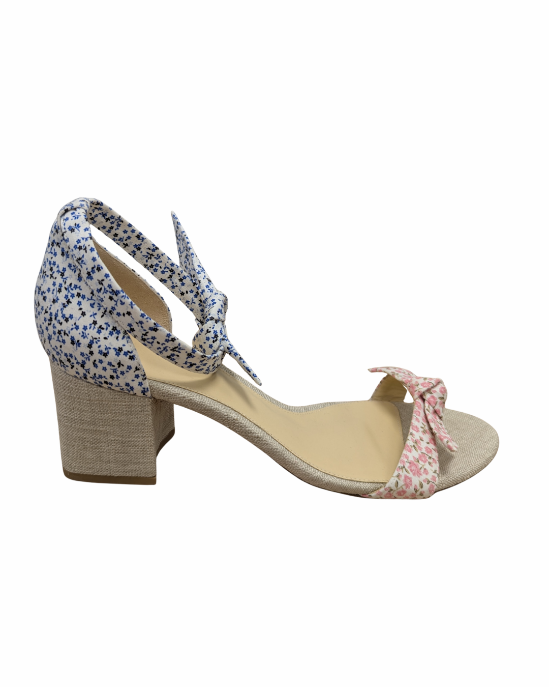 Alexandre Birman Floral Tie Sandals