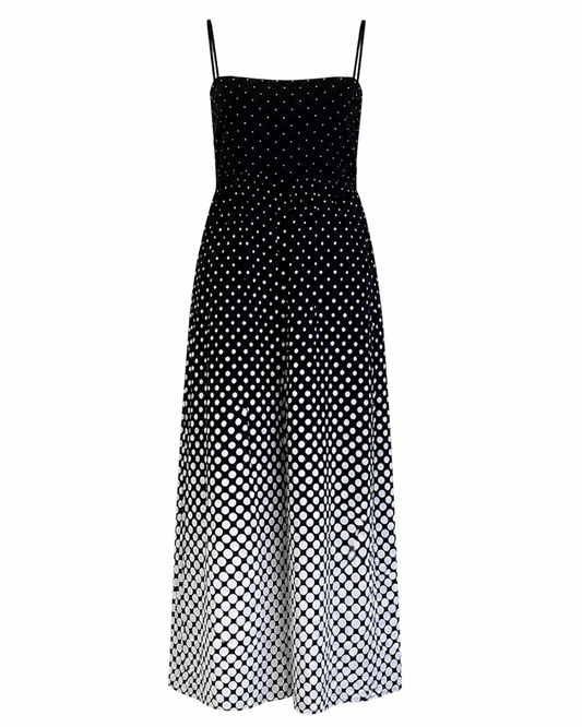 Zimmermann Black and White Dot Jumpsuit