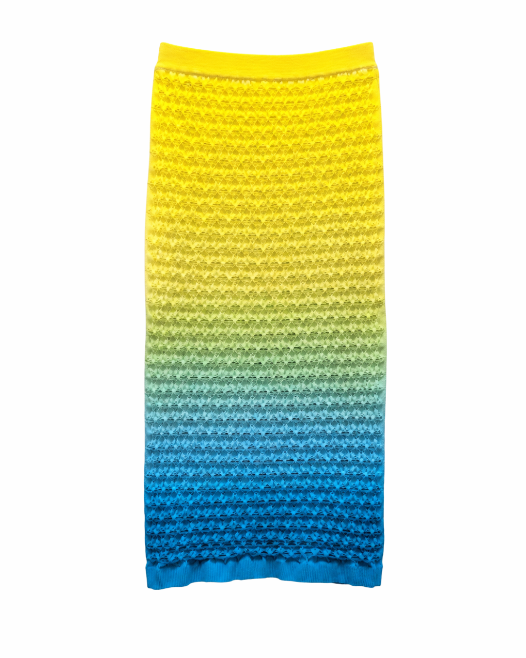 AGR Tye Dye Bodycon Knit Skirt
