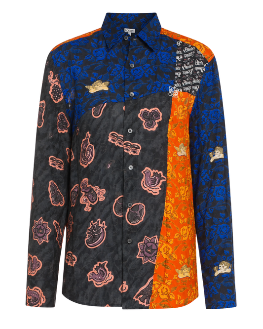 Loewe x Paulas Ibiza Multicoloured Linen Shirt