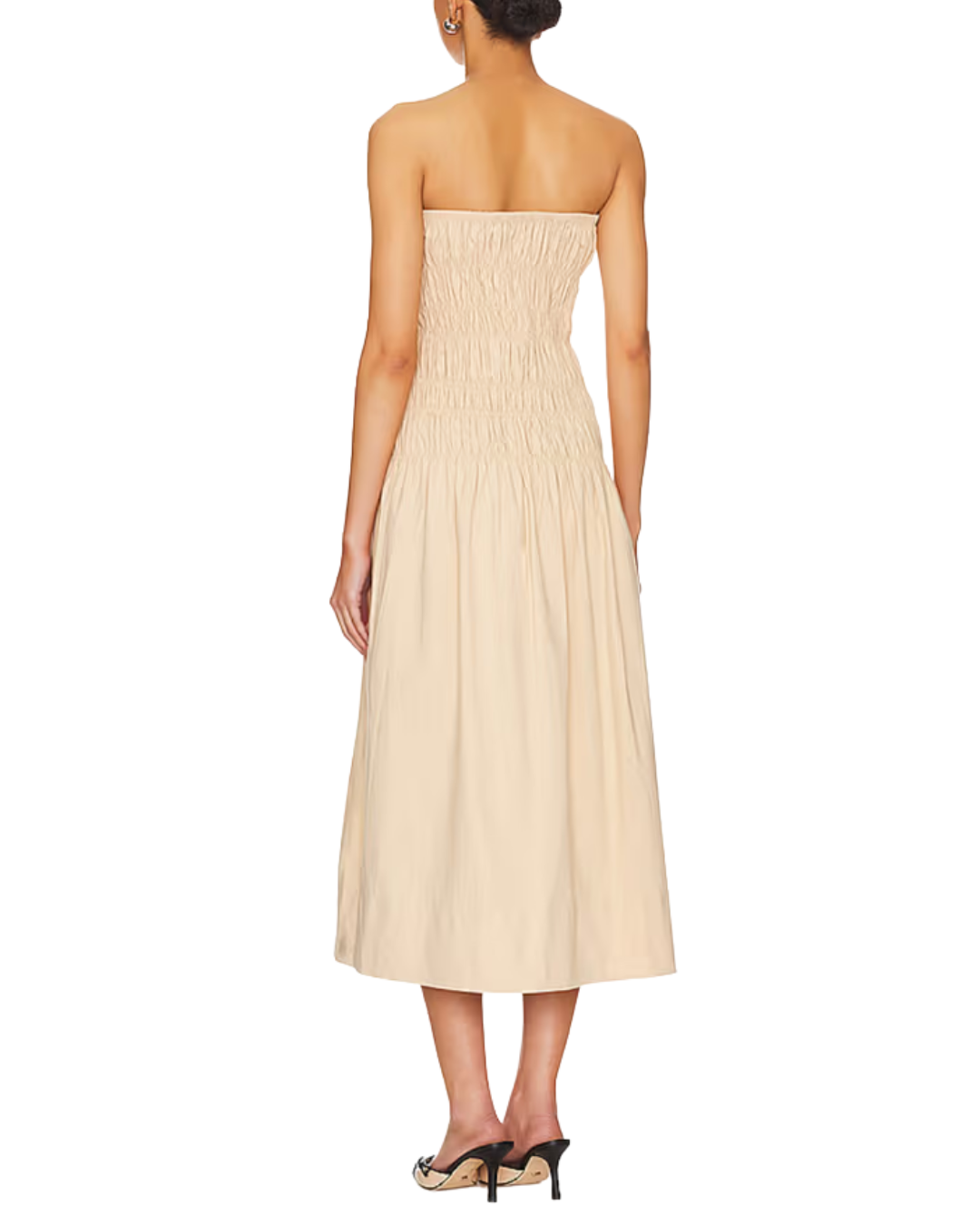 Majorelle Vanna Beige Midi Dress