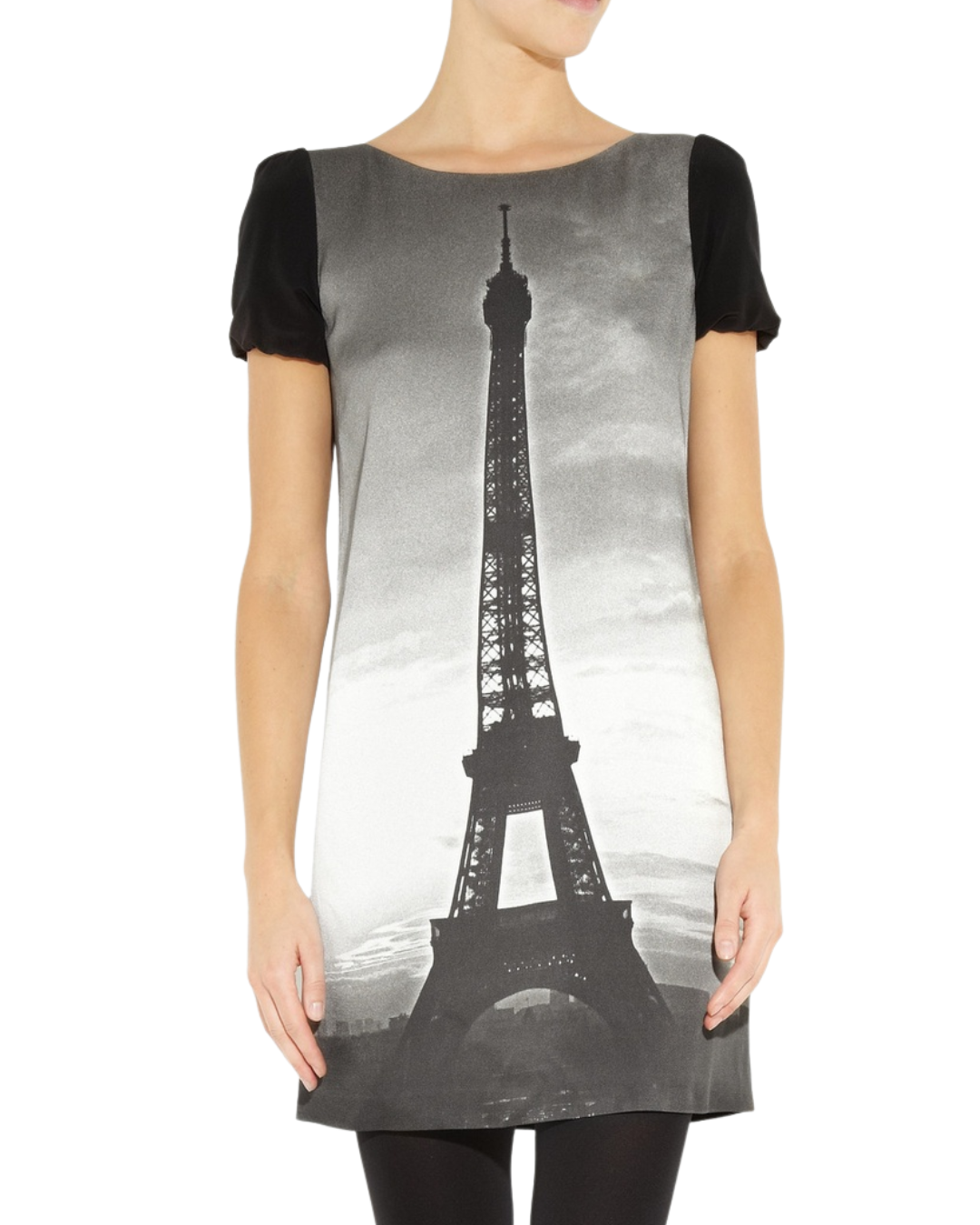 Moschino 'Cheap and Chic' Paris Shift Mini Dress