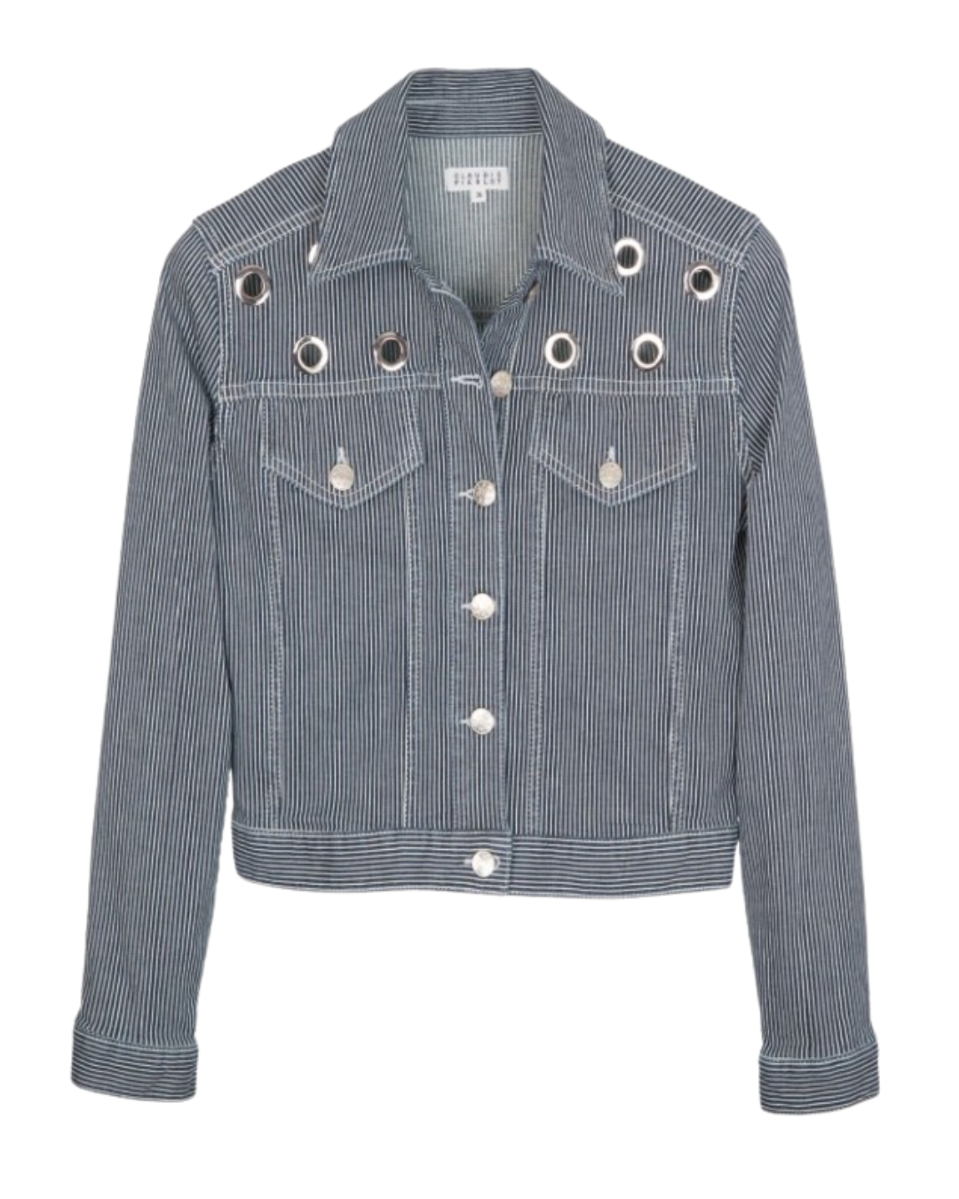 Claudie Pierlot Blue Stripe Jacket