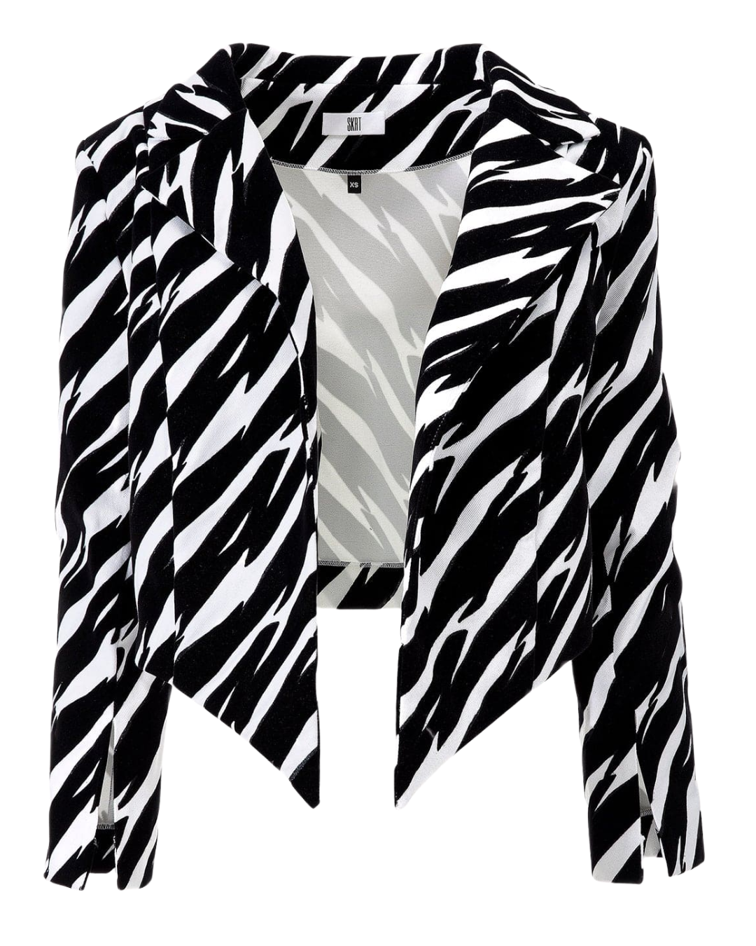 SKRT Zebra Print Gisella Blazer