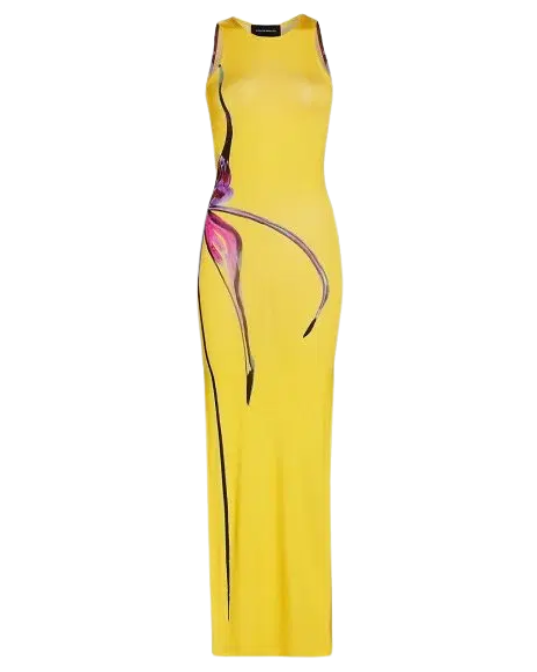 Louisa Ballou Yellow Maxi Dress
