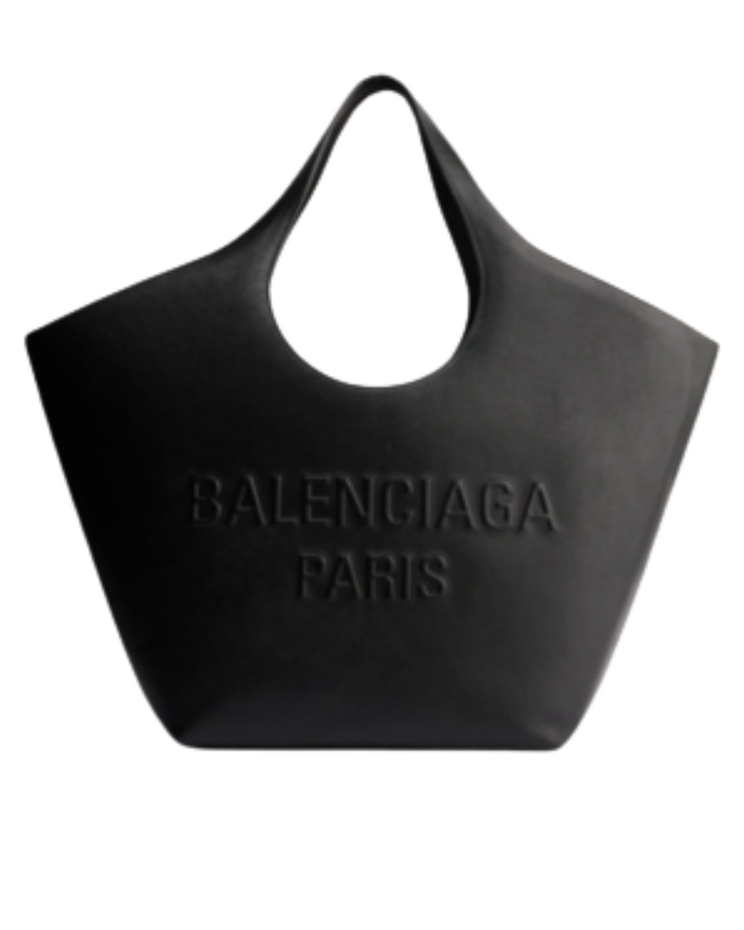 Balenciaga Mary Kate Black Leather Large Shopper Tote Bag