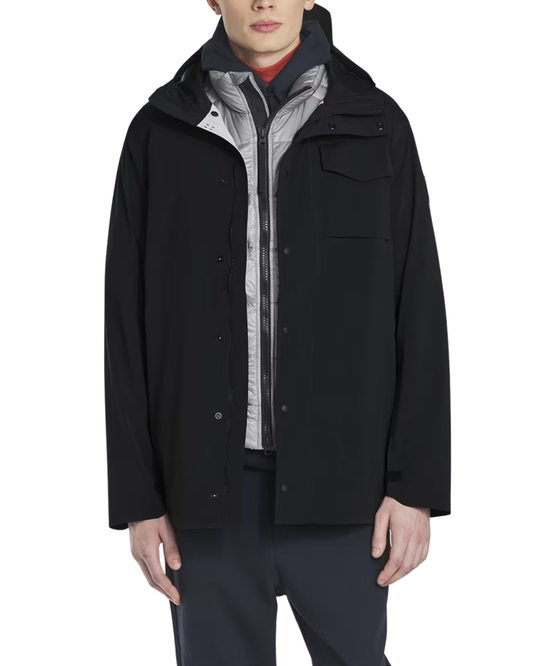 Canada Goose Black Nanaimo Rain Jacket