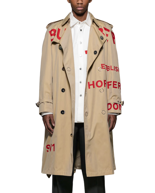 Burberry Horseferry Print Trench Beige