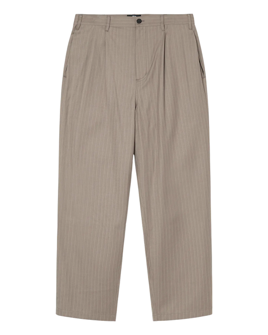 Stussy Beige Stripe Trousers