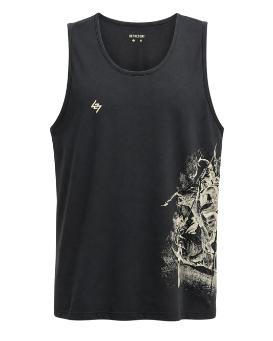 Represent Black Vintage 247 Running Vest