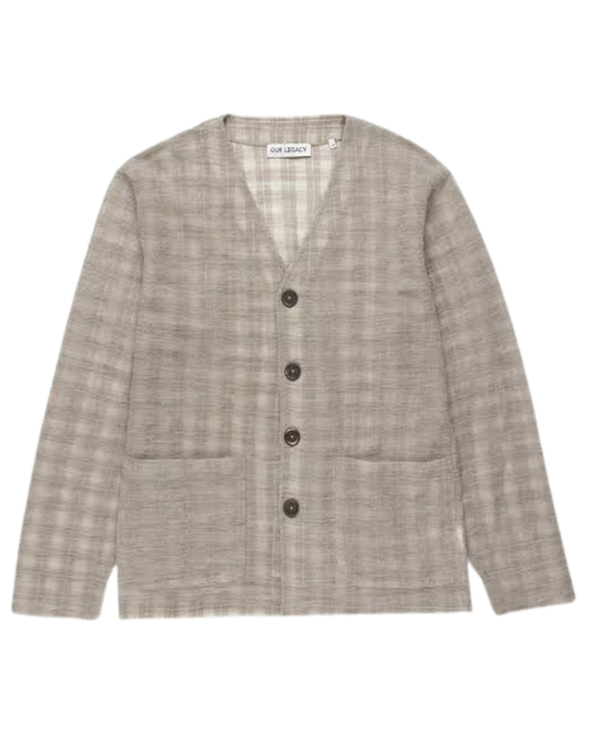 Our Legacy Beige Oversize Midline Cardigan