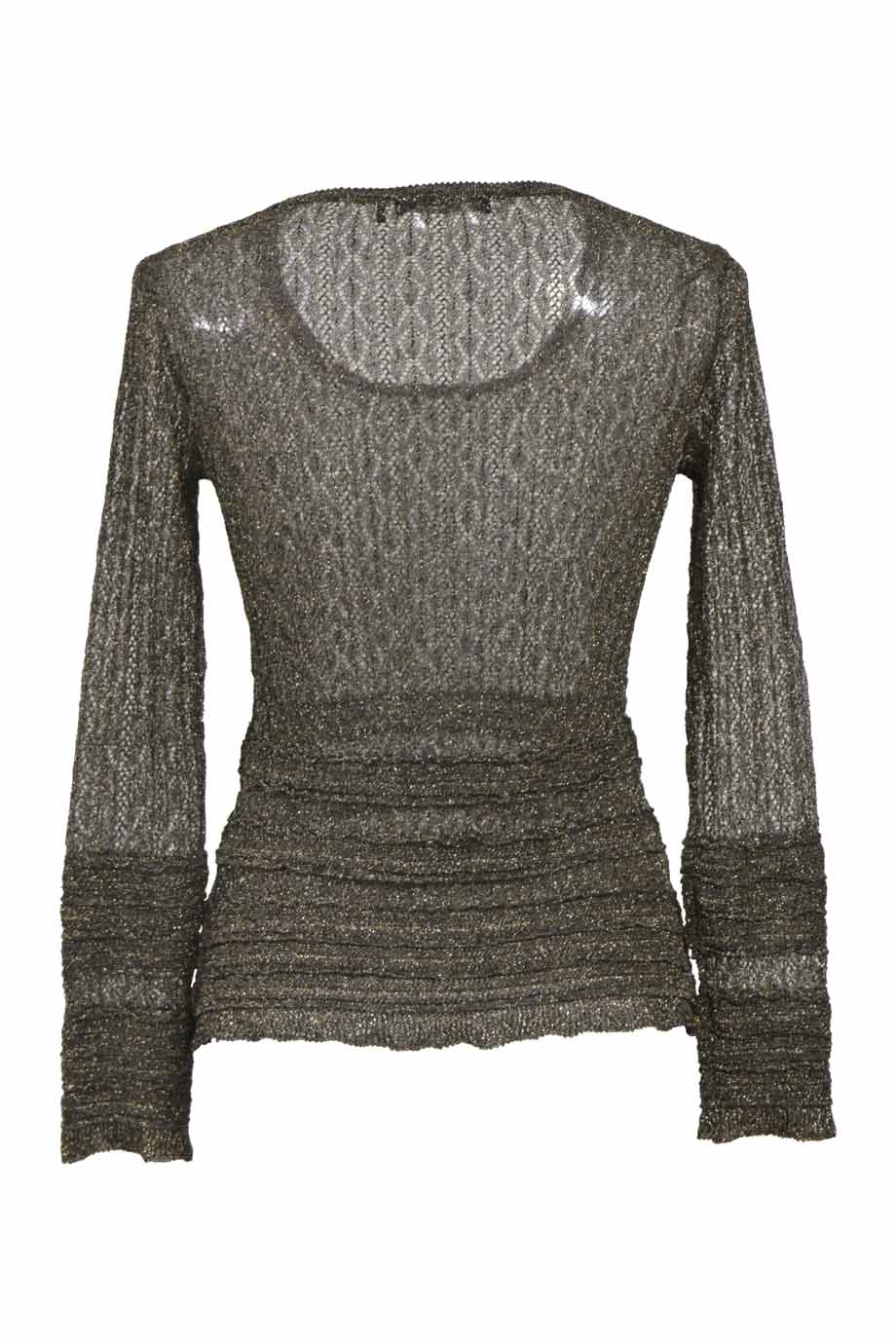 Isabel Marant Metallic knit top