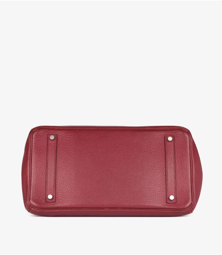 Hermès Rubis Clemence Leather Birkin 35cm Retourne