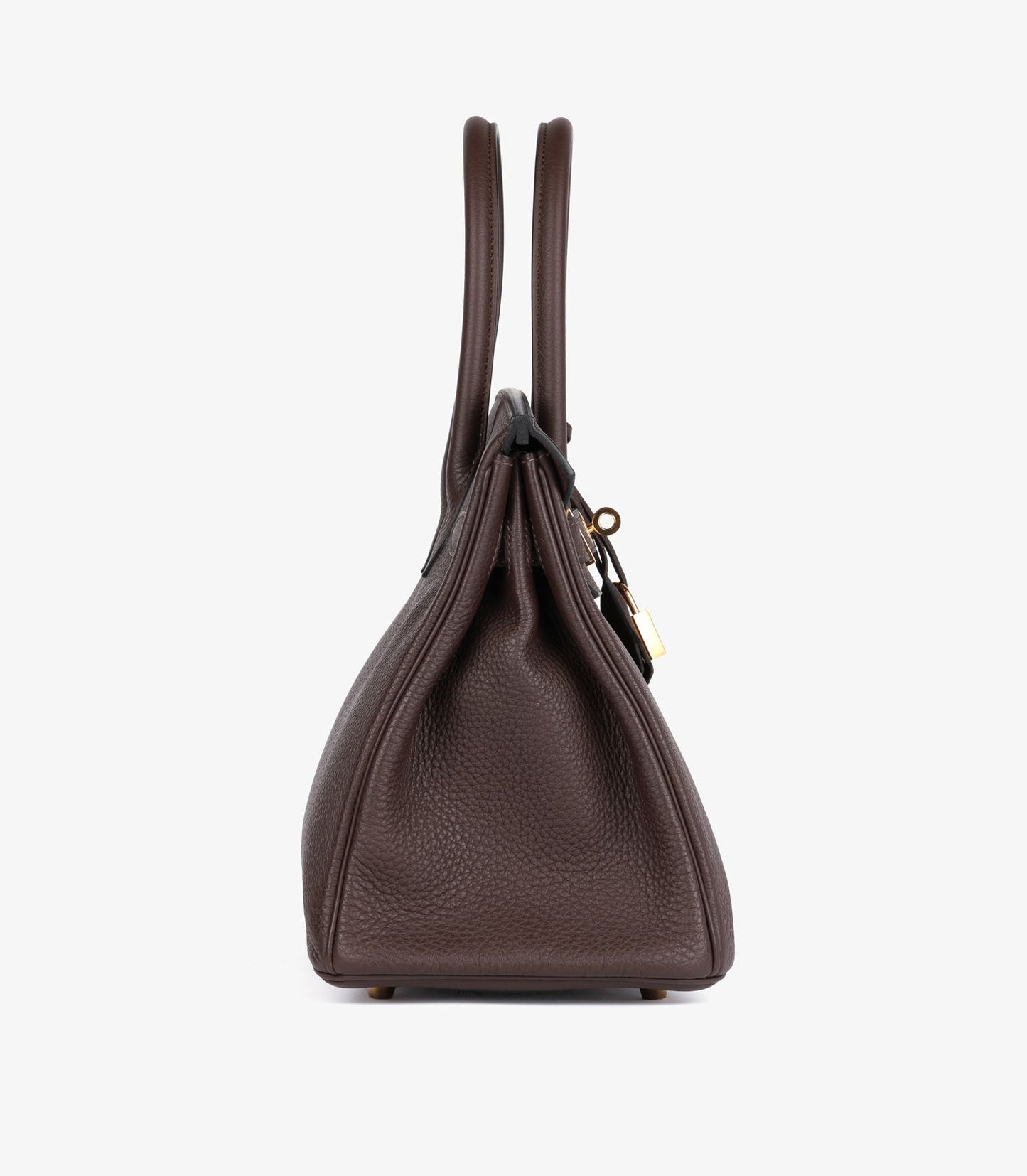 Hermès Chocolat Togo Leather Birkin 30cm Retourne