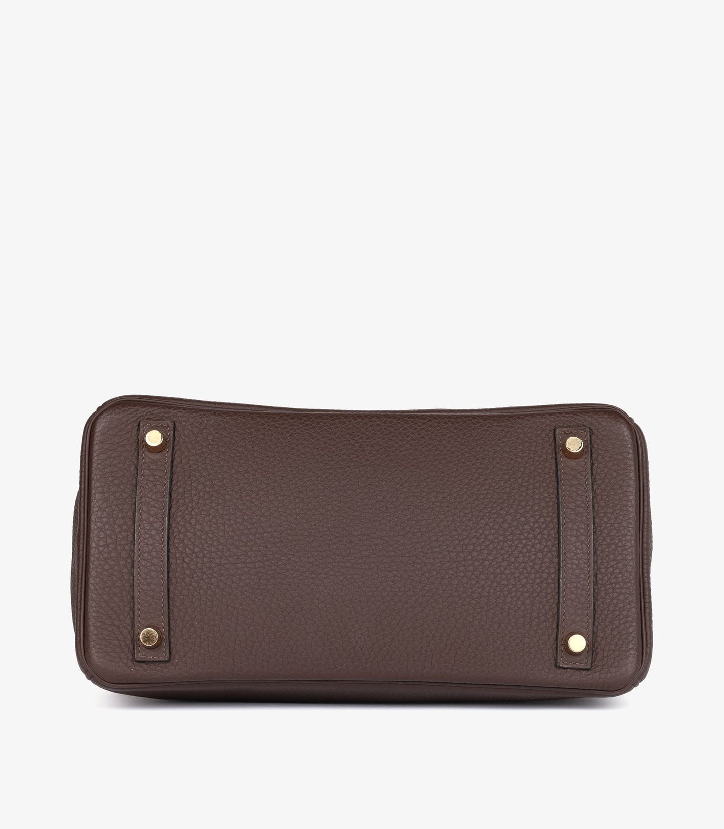 Hermès Chocolat Togo Leather Birkin 30cm Retourne