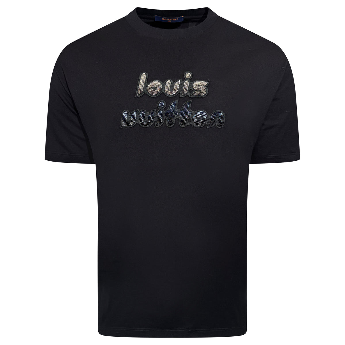 Louis Vuitton Black Sequin T-Shirt