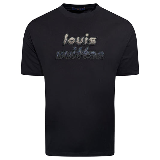 Louis Vuitton Black Sequin T-Shirt