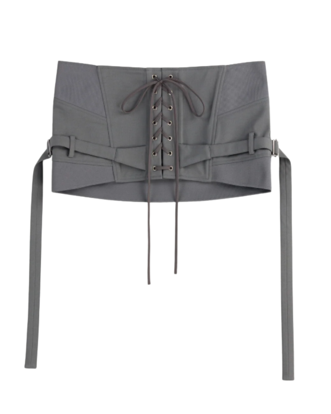Knwls Grey Lethal Mini Skirt