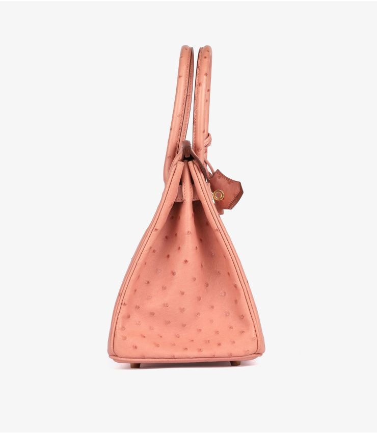 Hermès Terre Cuite Ostrich Leather Birkin 30cm