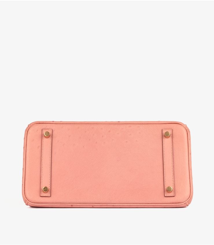 Hermès Terre Cuite Ostrich Leather Birkin 30cm