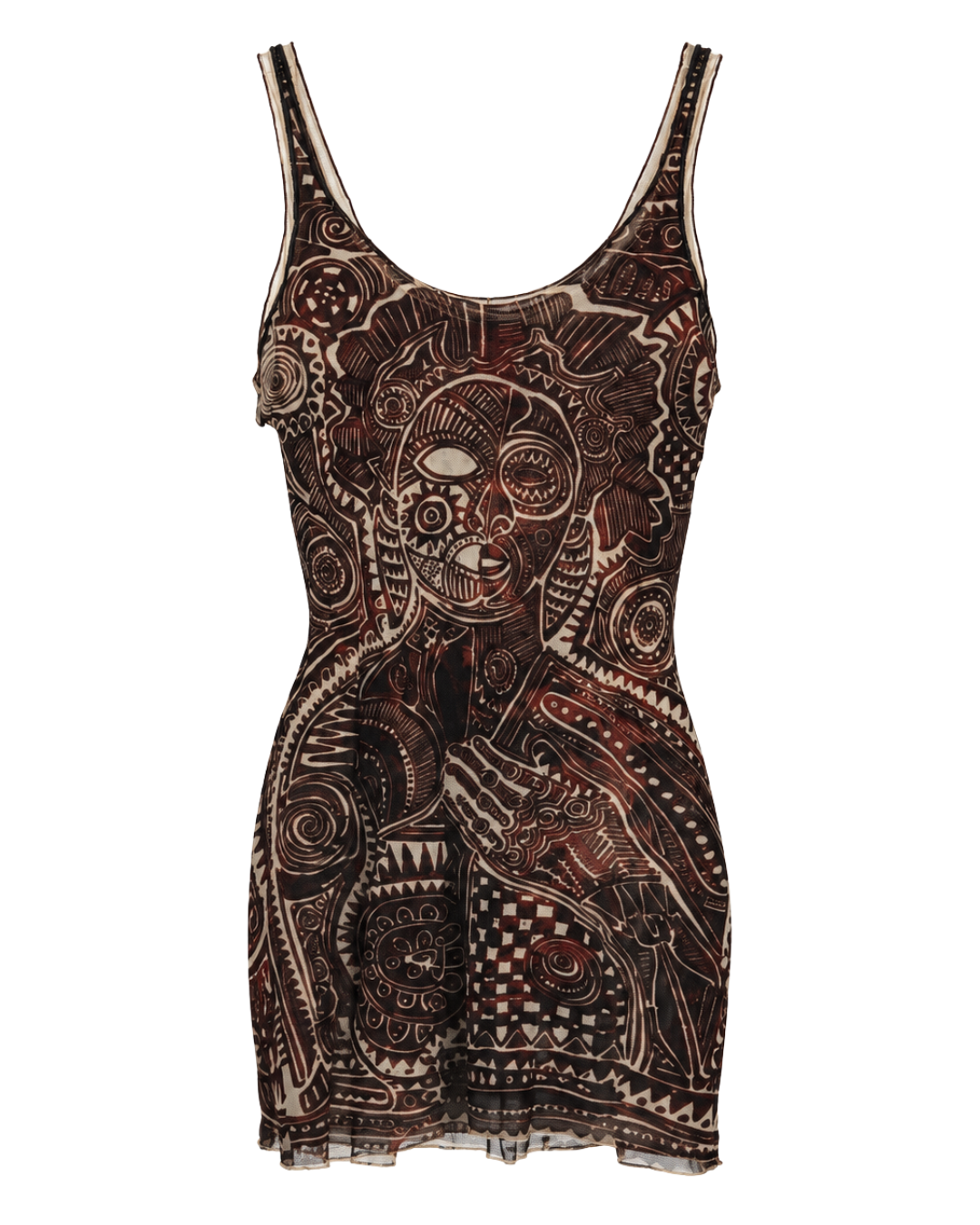 Jean Paul Gaultier Vintage Trible Vest Top